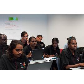 GOO students in classroom CDU Darwin