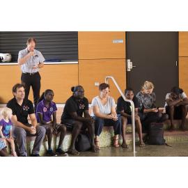 Lily, Ben, Cassie, Bertram, Nicki Barnes, Noreen, Therese, Tammy