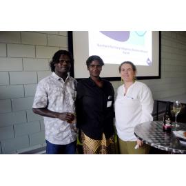 Tammy, Sam (partner), Cris GOO Coordinator
