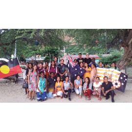 ICFP- Baucau Teachers College with students