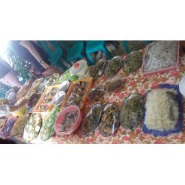 Meal prepared at Watebo village
