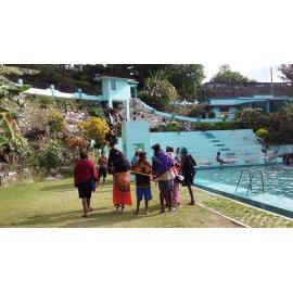 Spring water pool at Baucau
