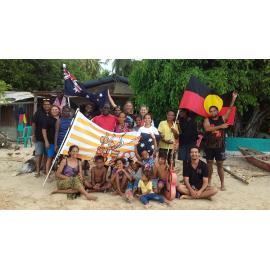 Watebo village on the beach