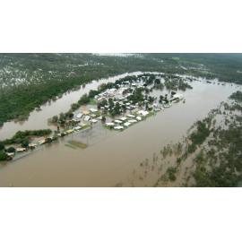 flooded airstrip