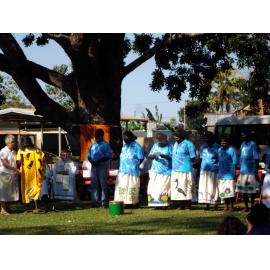 Francella Bunduck, Martina Mullumbuk, Sandra Huddlestone, Tobias Ngambe, Alanga Nganbe, Ursla Kintharri, Millie Lantjin, Sheila Tchinburur (3)