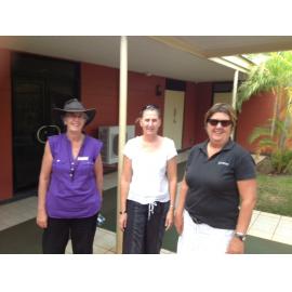 Geraldine Dorward, Therese Kersten, Amanda Sandery Wadeye