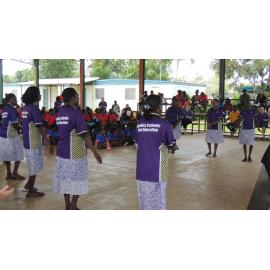 Ceremonial dancing