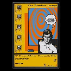 Bamboo Lounge Series 2 "Air Hostess with Psychadelic Target"