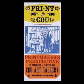 print@CDU exhibition poster