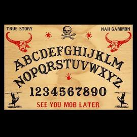 The All Seeing, Mystical, Red Hand Talking Board