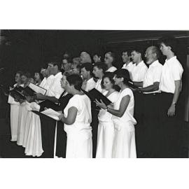 Darwin Chorale at Graduation, 1993 