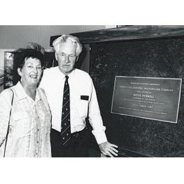 Pat and Keith Pennell at the opening of the Automotive Building 